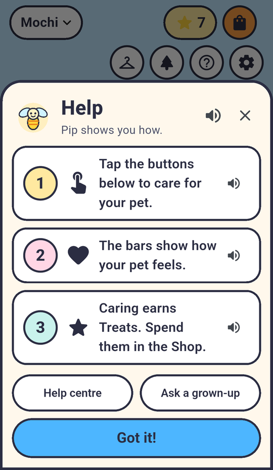 Help from Pip